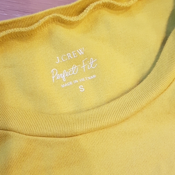 J. Crew perfect fit long sleeved tee S - Picture 3 of 6